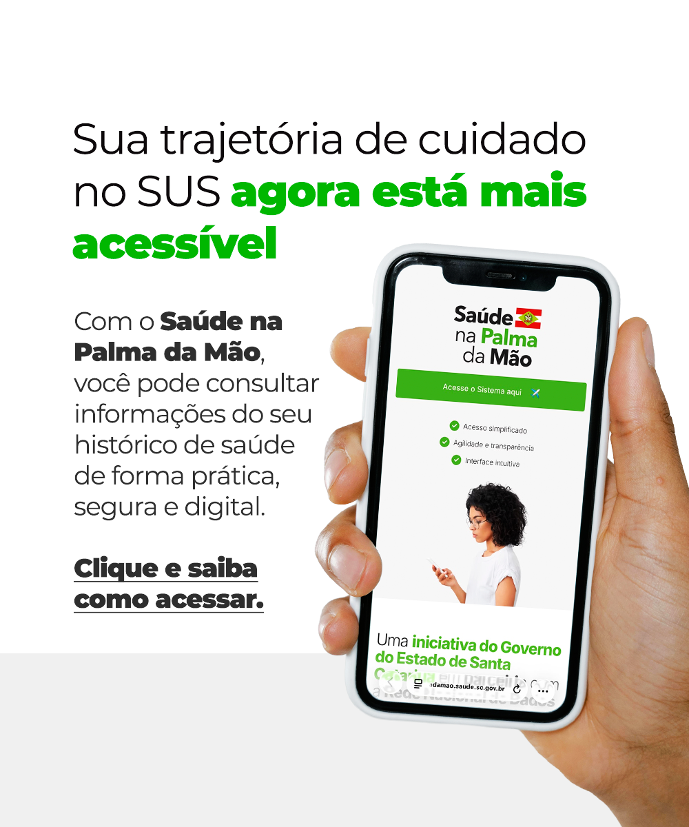 Saúde na palma da mão - mobile