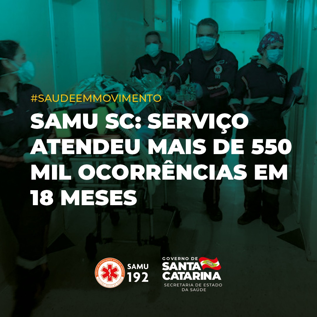 Banner com equipe médica carregando pessoa na maca