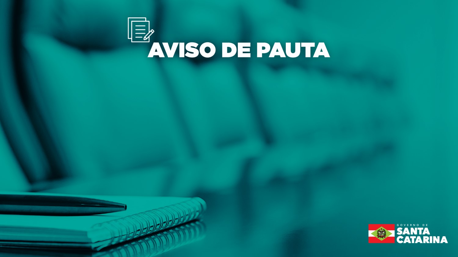 Aviso de pauta