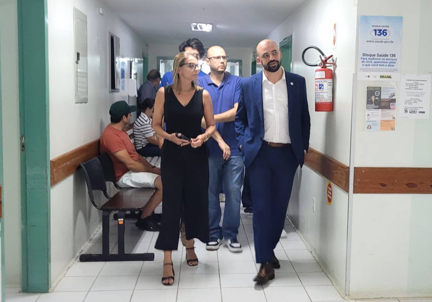 Saúde em Obras: Secretário visita Hospital Celso Ramos e acompanha obras de revitalização