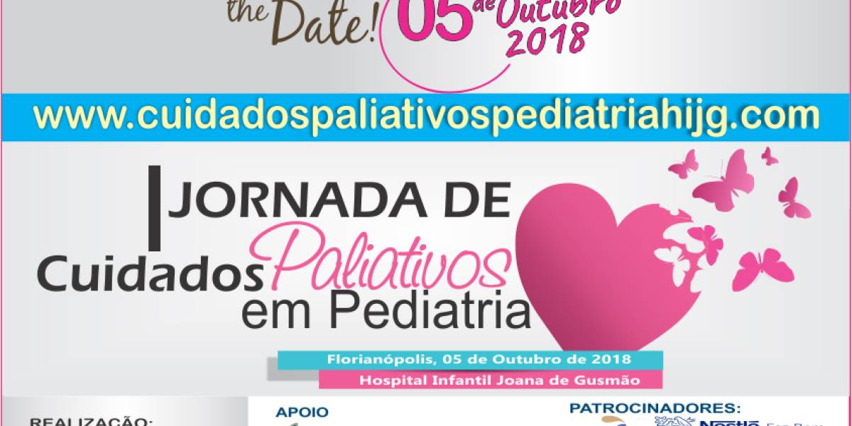 I Jornada de cuidados Paliativos em Pediatria