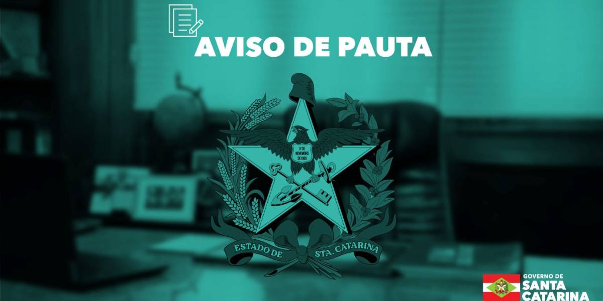 Aviso de Pauta: Governo do Estado entrega novo tomógrafo ao Hospital Florianópolis e outras melhorias