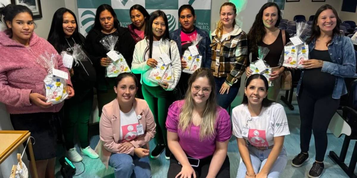 Hospital Regional São Paulo promove encontros com gestantes para promover apoio e conhecimento