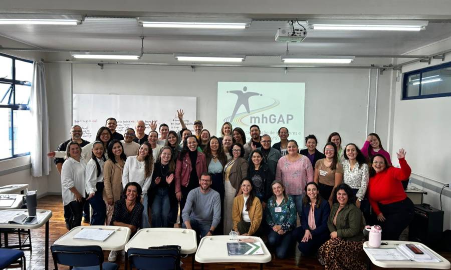 SES realiza capacitação em Saúde Mental na Serra Catarinense em semana de aprendizado intensivo