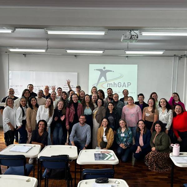 SES realiza capacitação em Saúde Mental na Serra Catarinense em semana de aprendizado intensivo