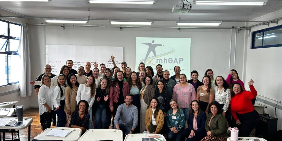 SES realiza capacitação em Saúde Mental na Serra Catarinense em semana de aprendizado intensivo