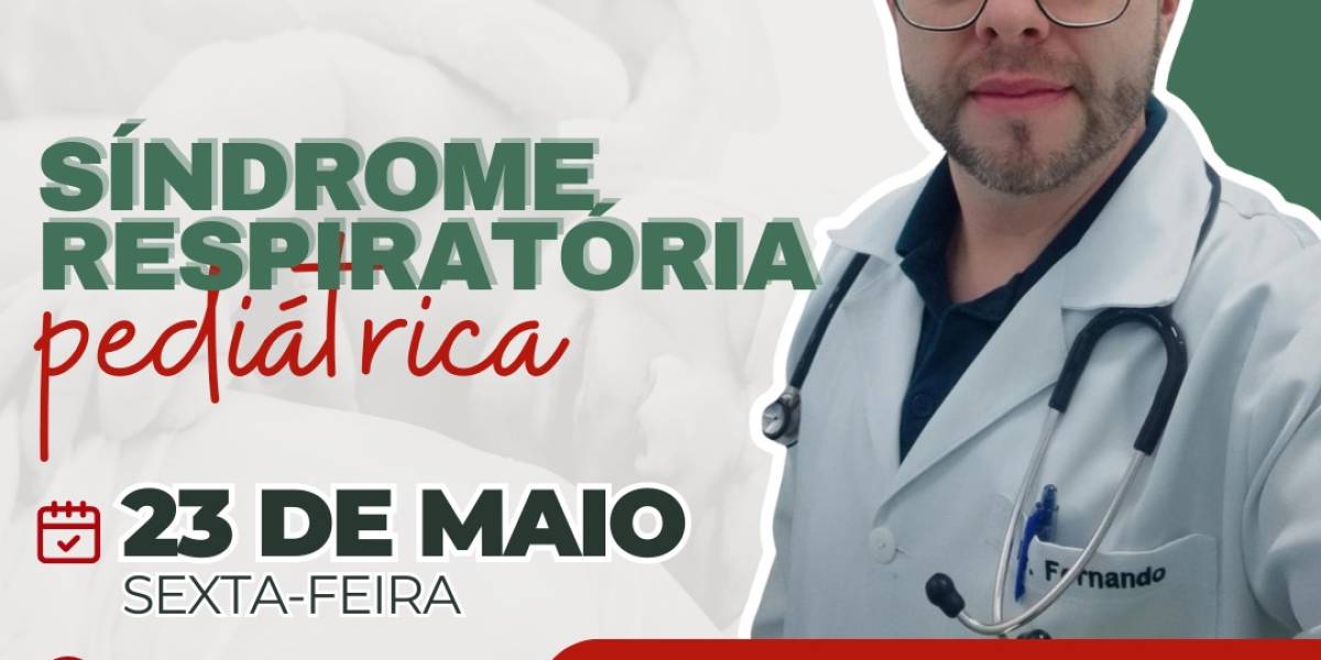 Saúde promove Webaula sobre Síndromes Respiratórias Pediátricas