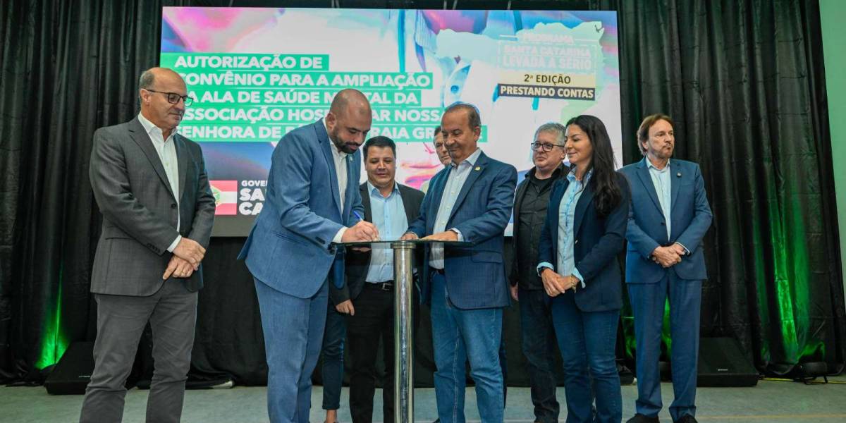 Jorginho Mello autoriza novo repasse para obras no Complexo de Saúde Mental do Hospital de Praia Grande totalizando R$ 13 milhões