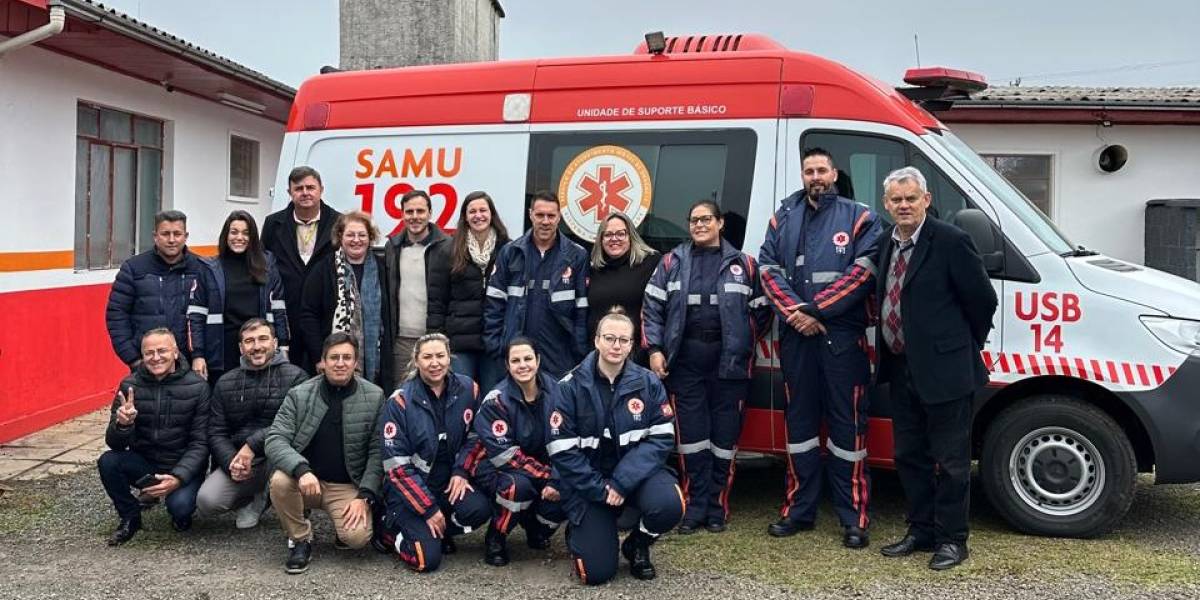 SAMU SC inaugura nova base e inicia o serviço da Unidade de Suporte Básico em Catanduvas