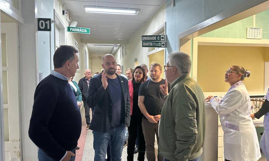 Secretário de Estado visita Hospital de Trombudo Central e reforça compromisso com a saúde no Alto Vale