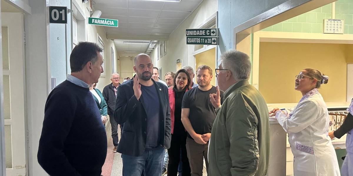 Secretário de Estado visita Hospital de Trombudo Central e reforça compromisso com a saúde no Alto Vale