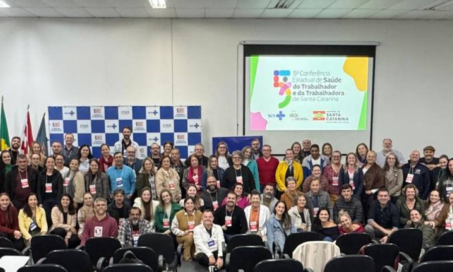 Vale do Itajaí recebe etapa macrorregional da 5ª Conferência Estadual de Saúde dos Trabalhadores, em Blumenau