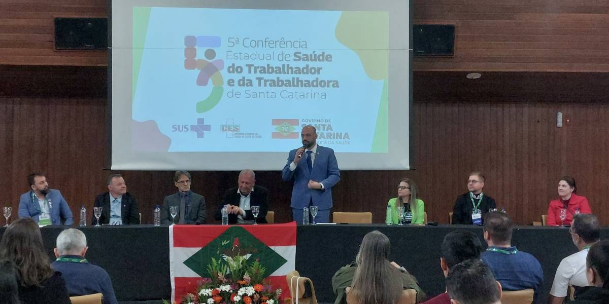 Florianópolis sedia 5ª Conferência Estadual de Saúde do Trabalhador com foco qualidade laboral