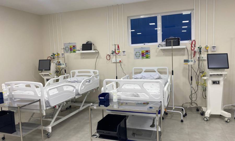 Santa Catarina abre mais 13 leitos de UTI para atender casos respiratórios graves
