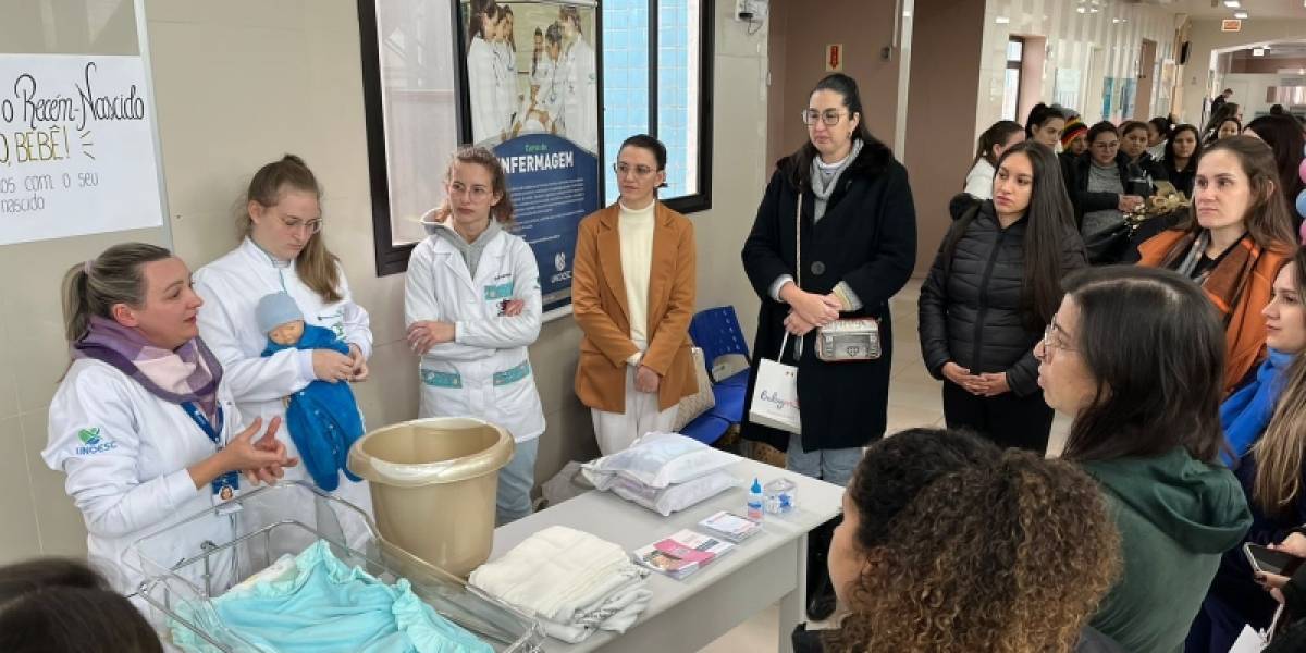 Hospital Regional Terezinha Gaio Basso promove evento “Conexão Materna” às gestantes de São Miguel do Oeste e região