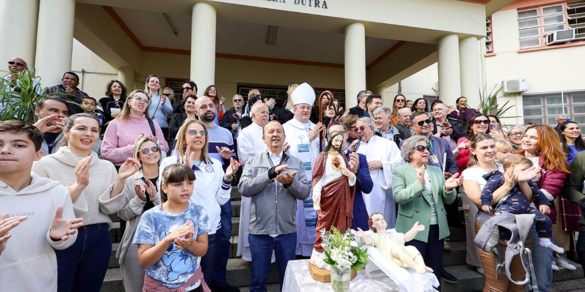 Governador Jorginho Mello e Secretário da Saúde participam de celebração pelos 70 anos da Maternidade Carmela Dutra