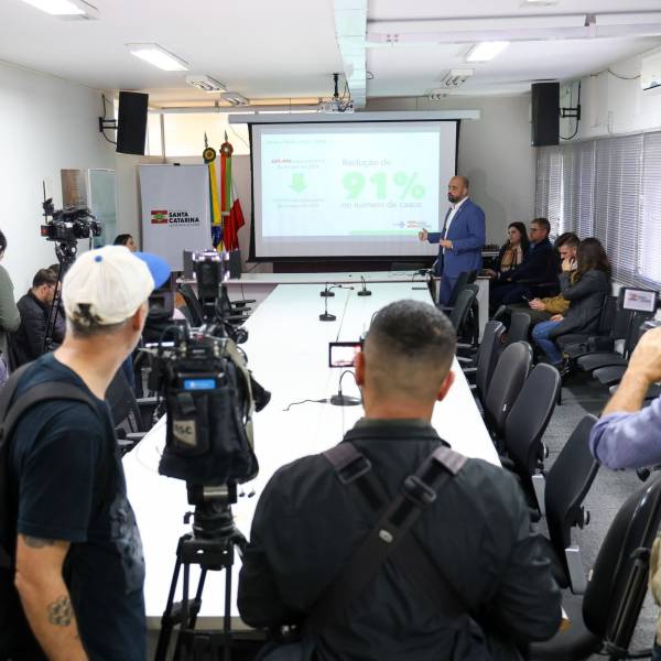 Ações do Governo do Estado, com os municípios, reduzem em mais de 90% casos e óbitos por dengue em Santa Catarina
