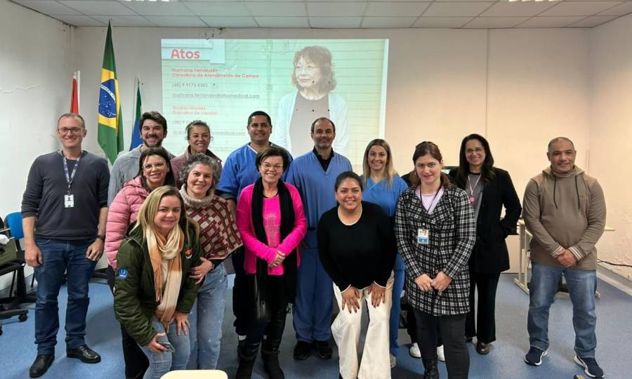 Hospital Tereza Ramos realiza treinamento de ostomias respiratórias para os profissionais de saúde