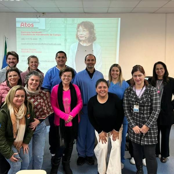 Hospital Tereza Ramos realiza treinamento de ostomias respiratórias para os profissionais de saúde