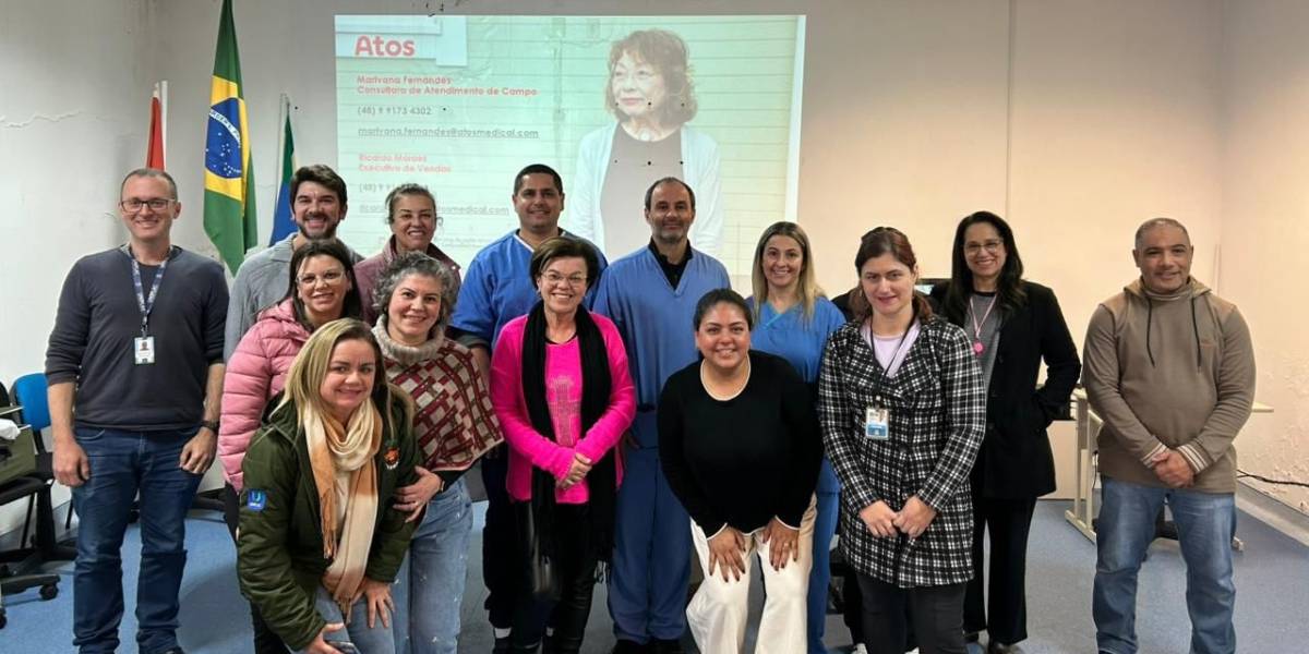 Hospital Tereza Ramos realiza treinamento de ostomias respiratórias para os profissionais de saúde