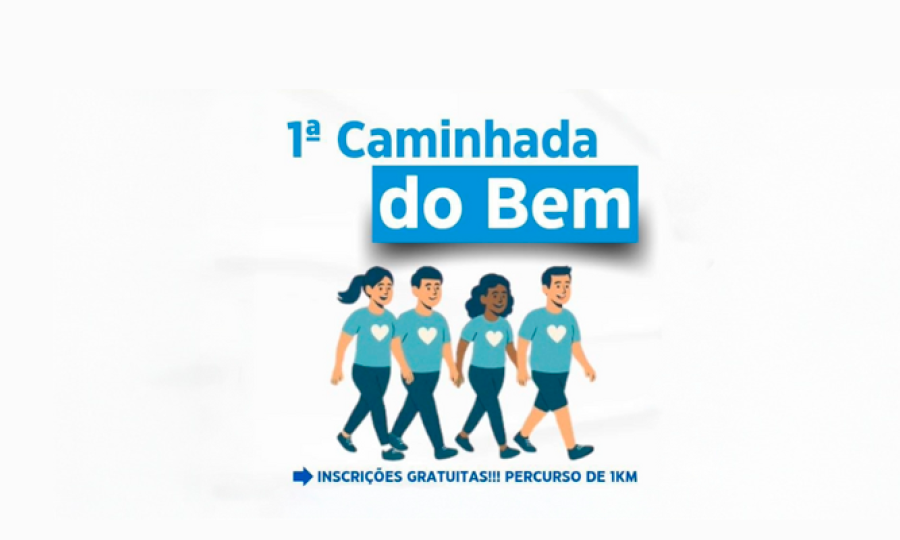 Hospital Regional Hans Dieter Schmidt promove 1ª Caminhada do Bem