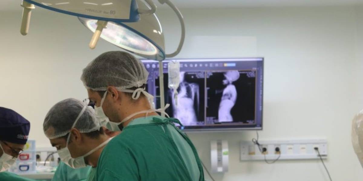 Hospital Infantil de Joinville realiza mutirão de cirurgias de escoliose 