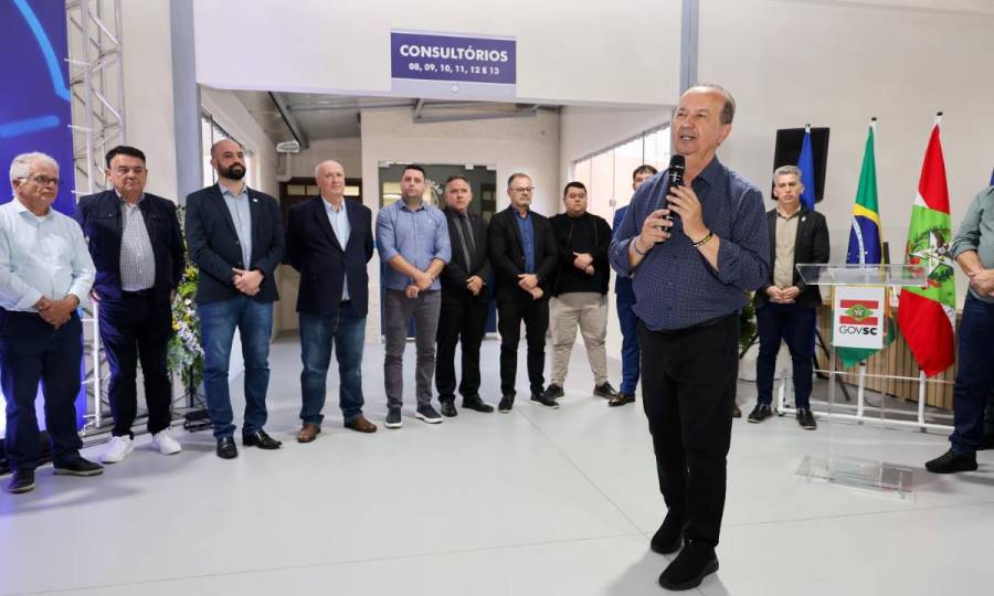 Governador Jorginho Mello inaugura novas alas no Hospital Bethesda em Joinville