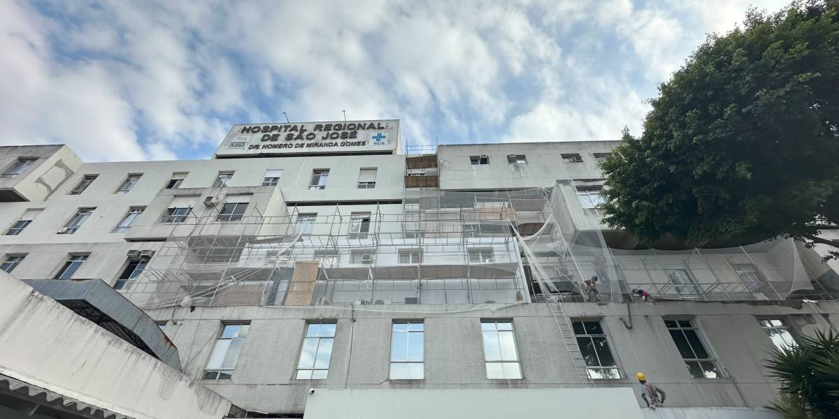 Saúde em Obras: Modernização do Hospital Regional de São José vai da fachada aos espaços internos