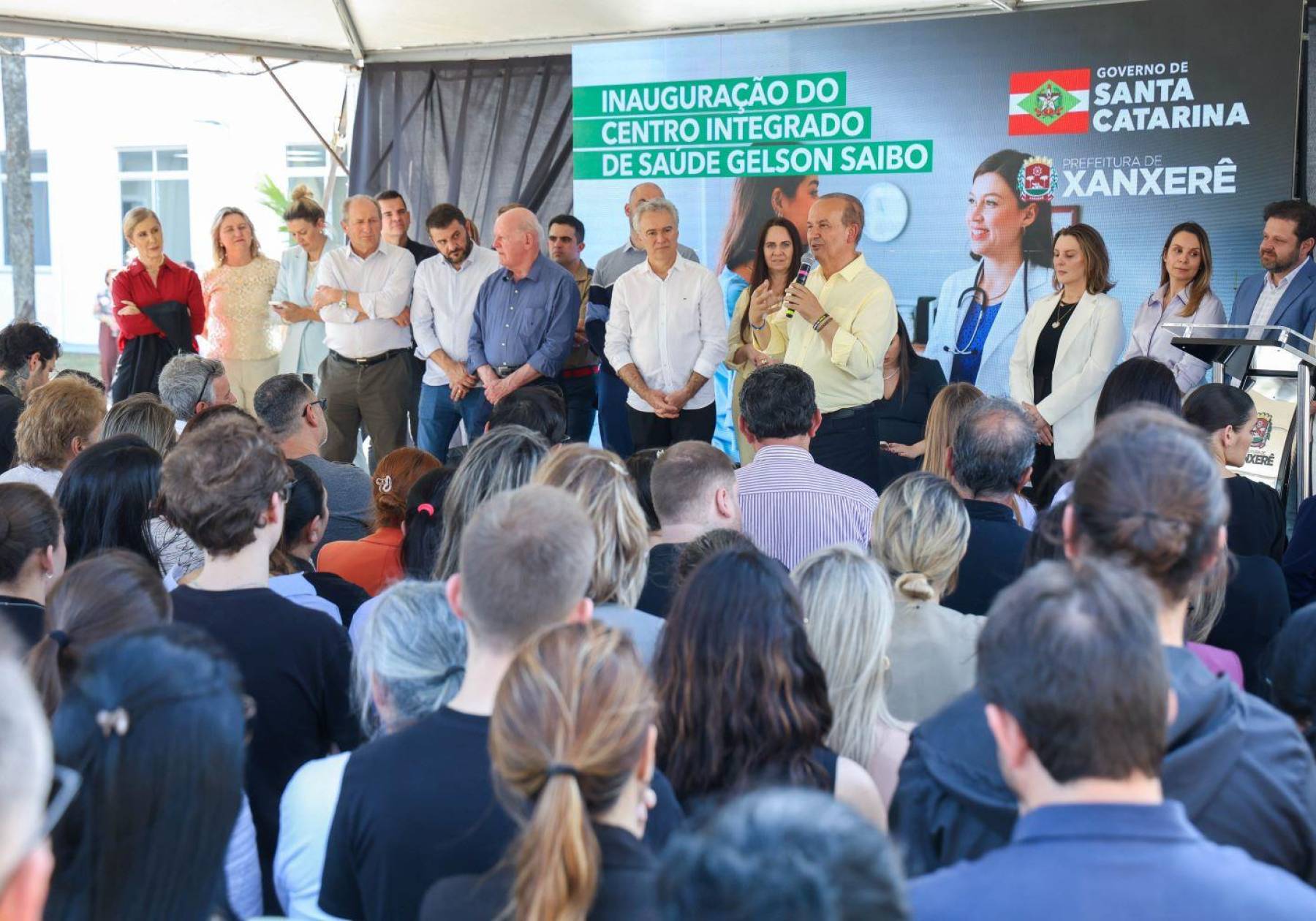 Prédio do Centro Integrado de Saúde Gelson Saibo de Xanxerê é entregue com R$ 18 milhões de investimentos do Estado