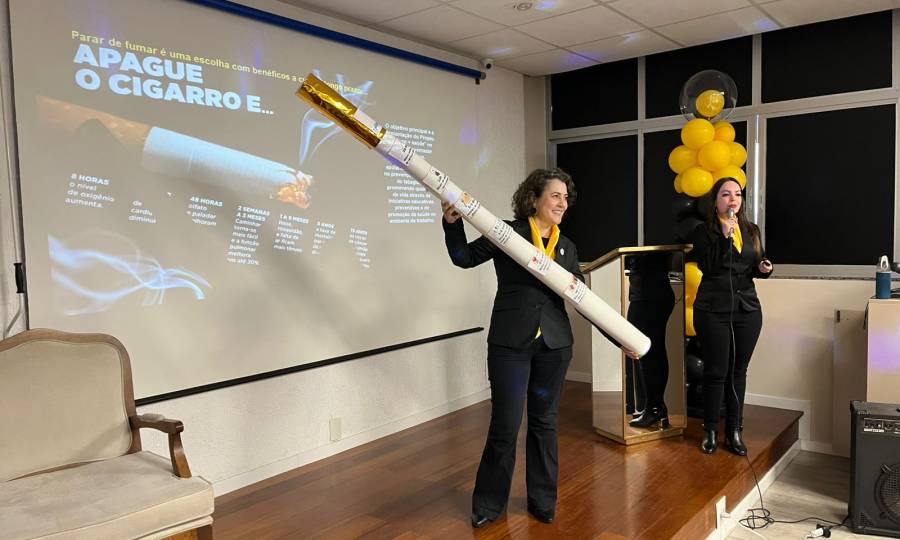 Hospital Celso Ramos promove Seminário sobre Tabagismo e lança projeto pioneiro