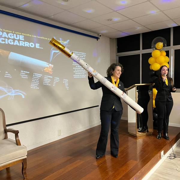 Hospital Celso Ramos promove Seminário sobre Tabagismo e lança projeto pioneiro 