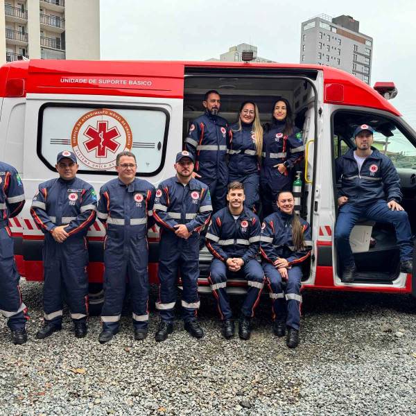 SAMU inaugura nova base e inicia o serviço de Suporte Básico em Balneário Piçarras