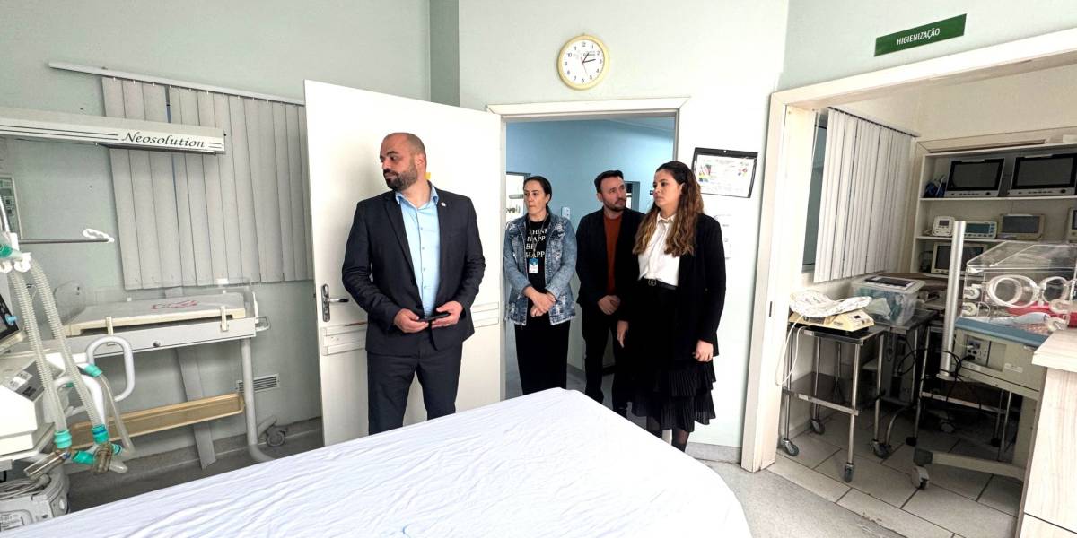 Em Chapecó, secretário Diogo Demarchi cumpre agenda e debate cronograma de investimentos aos hospitais da cidade