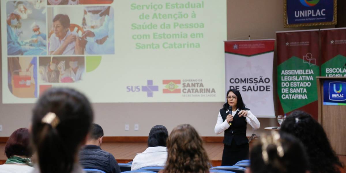 Em Lages, Secretaria de Estado da Saúde realiza Capacitação sobre Estomias e Epidermólise Bolhosa