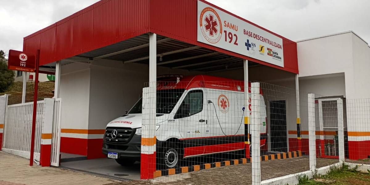 SAMU SC inaugura nova Unidade de Suporte Avançado em São Lourenço do Oeste