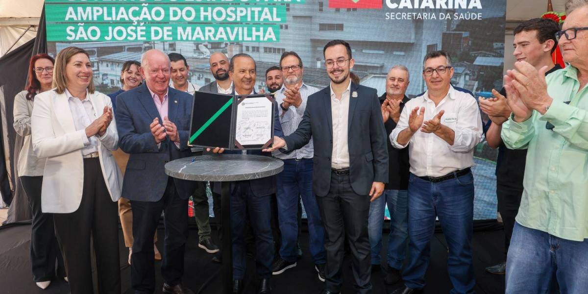 Governador autoriza recursos para novas obras de ampliação do Hospital São José de Maravilha