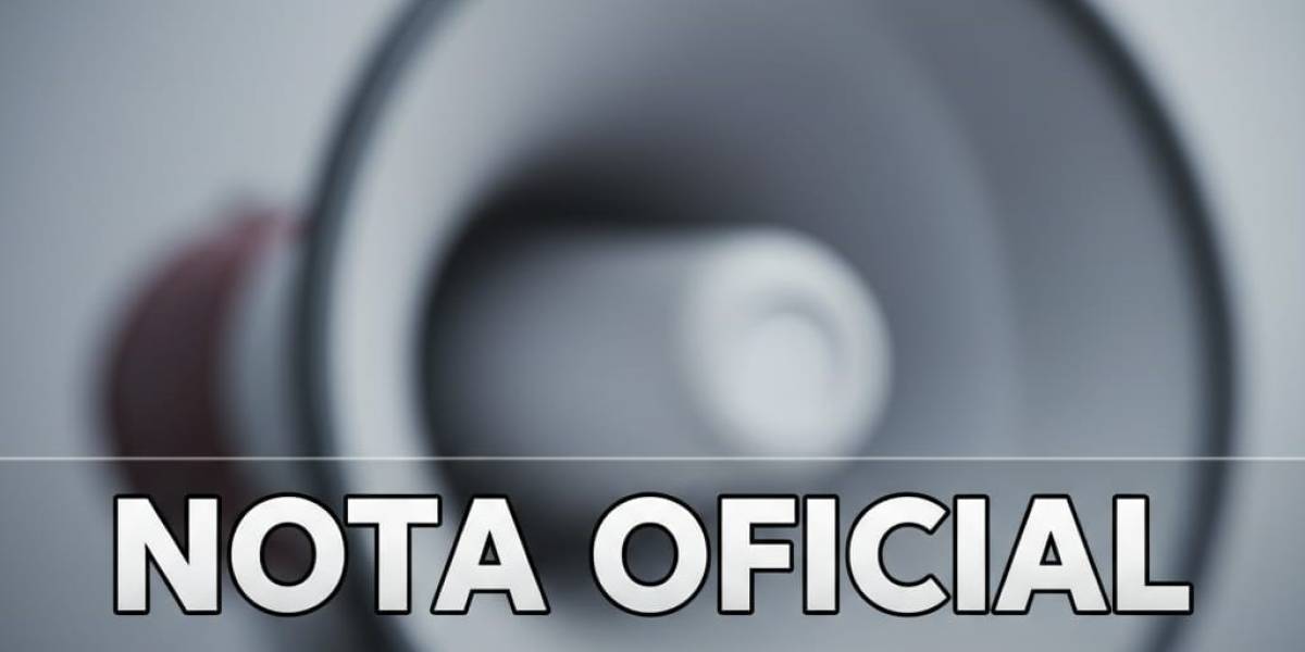 Nota Oficial