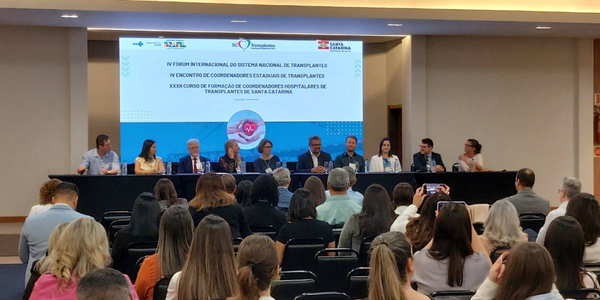 Santa Catarina realiza encontro Internacional de Doação de Órgãos e Transplantes