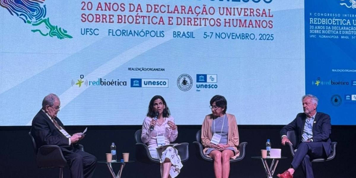 Secretaria da Saúde de SC integra discussões sobre Bioética e Direitos Humanos em congresso internacional da Unesco