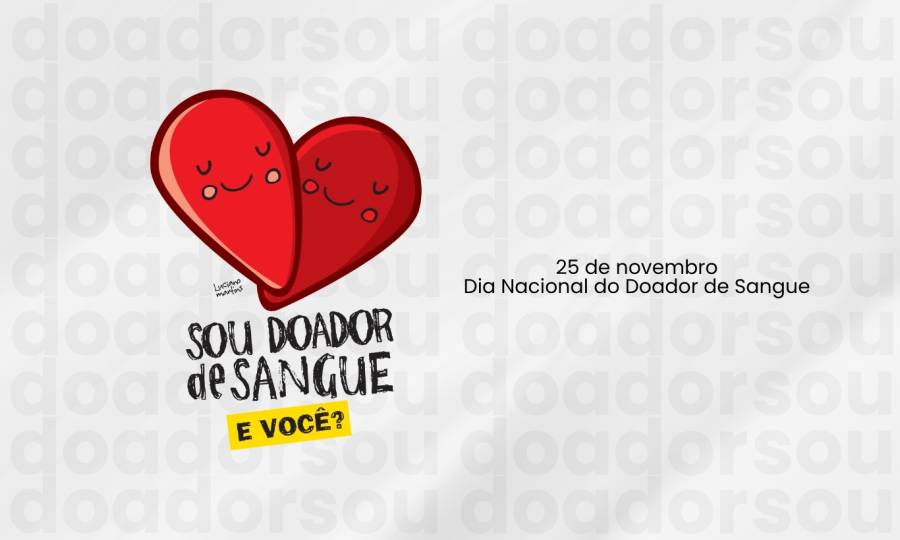 HEMOSC celebra Dia Nacional do Doador de Sangue com ações para estimular a doação
