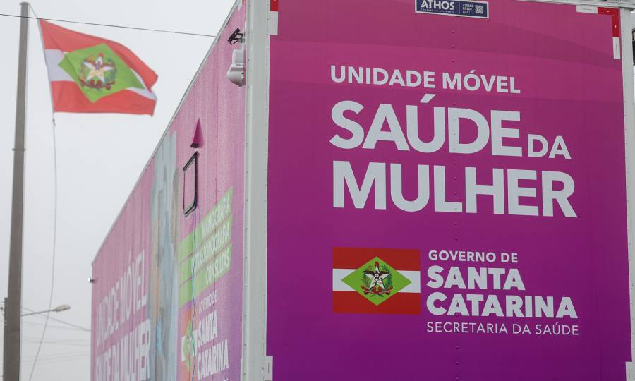 Carreta da Saúde da Mulher finaliza estadia em Lages e Dionísio Cerqueira com mais de 3,6 mil exames agendados
