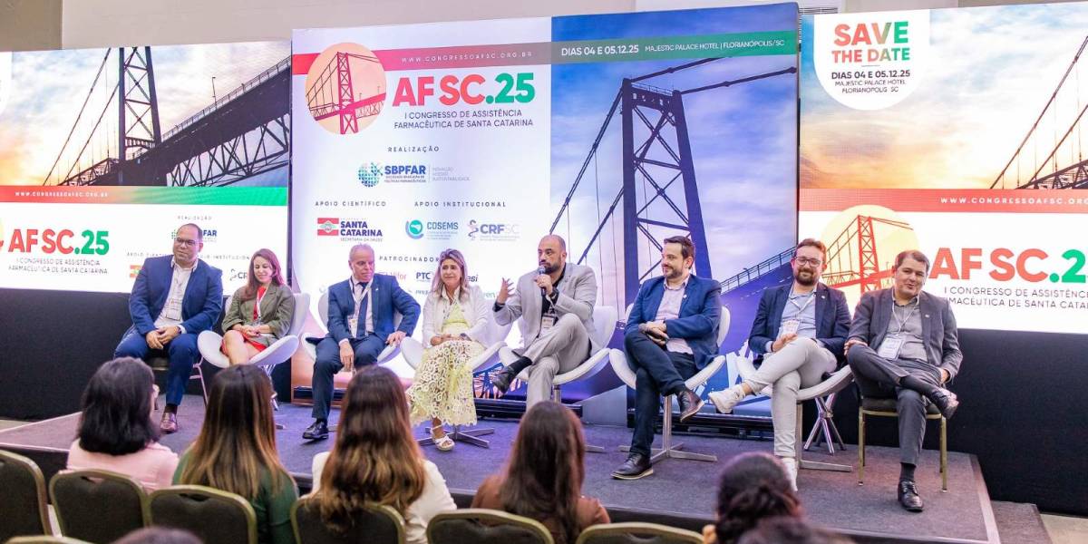 I Congresso de Assistência Farmacêutica promove qualificação e diálogo entre profissionais em Santa Catarina