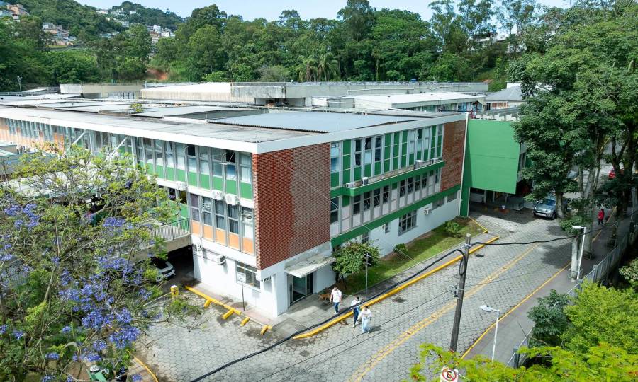 Saúde em Obras: Fachada do Hospital Infantil Joana de Gusmão passa por renovação