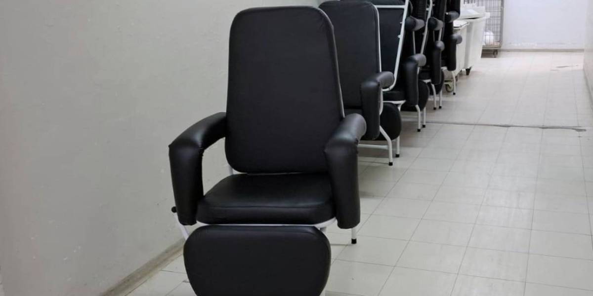 Saúde Estadual realiza entrega de 140 novas poltronas para acompanhantes no Hospital Regional de São José