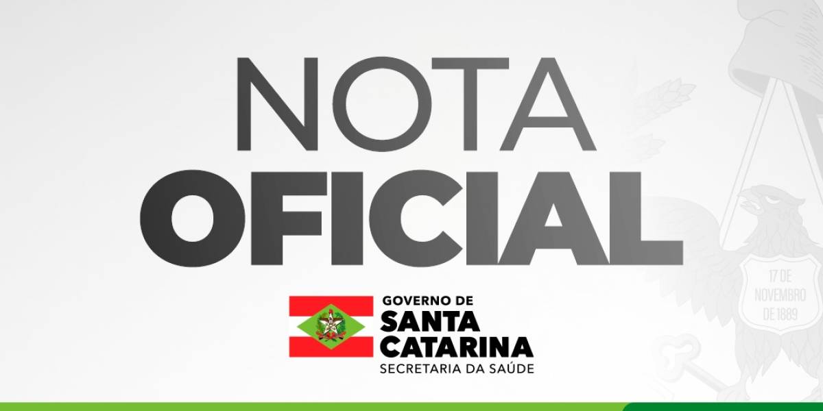 Saúde alerta sobre tentativa de golpe em nome da Vigilância Sanitária de Santa Catarina 