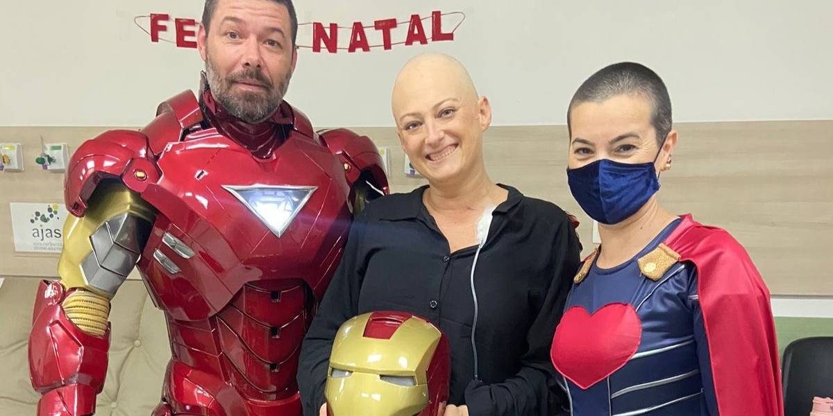 Projeto Coração de Ferro leva esperança e acolhimento aos pacientes do CEPON