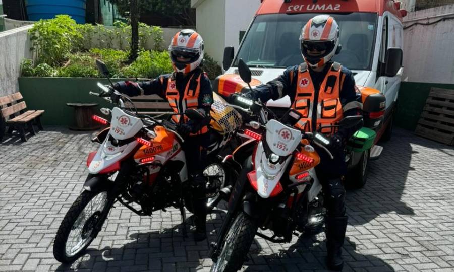 Motolâncias ampliam agilidade no atendimento de urgência e emergência em Chapecó 