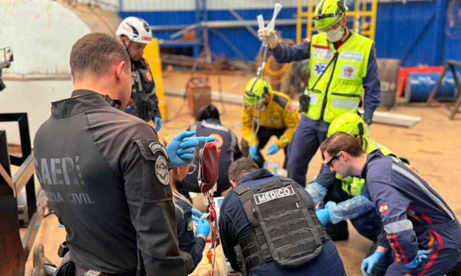 Programa Sangue Total completa um mês salvando vidas em Chapecó
