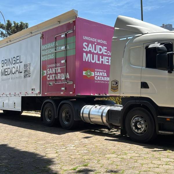 Carreta da Saúde da Mulher chega a Indaial para realização de exames 