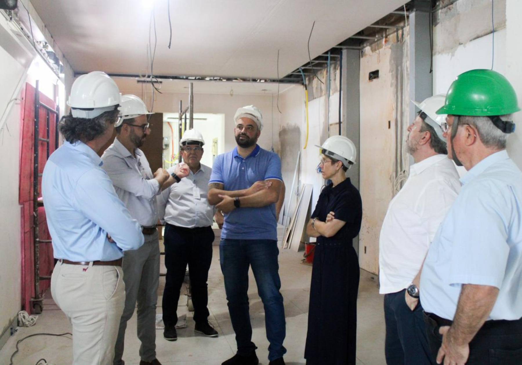 Com recursos do Governo do Estado, avançam as obras do Hospital Santo Antônio, em Blumenau